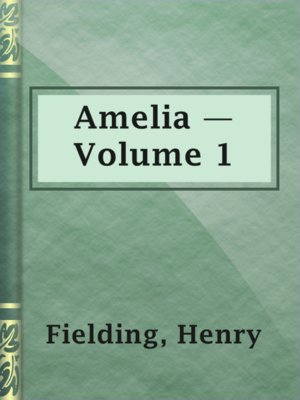 cover image of Amelia — Volume 1